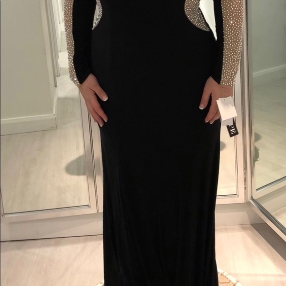 Lord Taylor Elegant Black Dress Sz 
